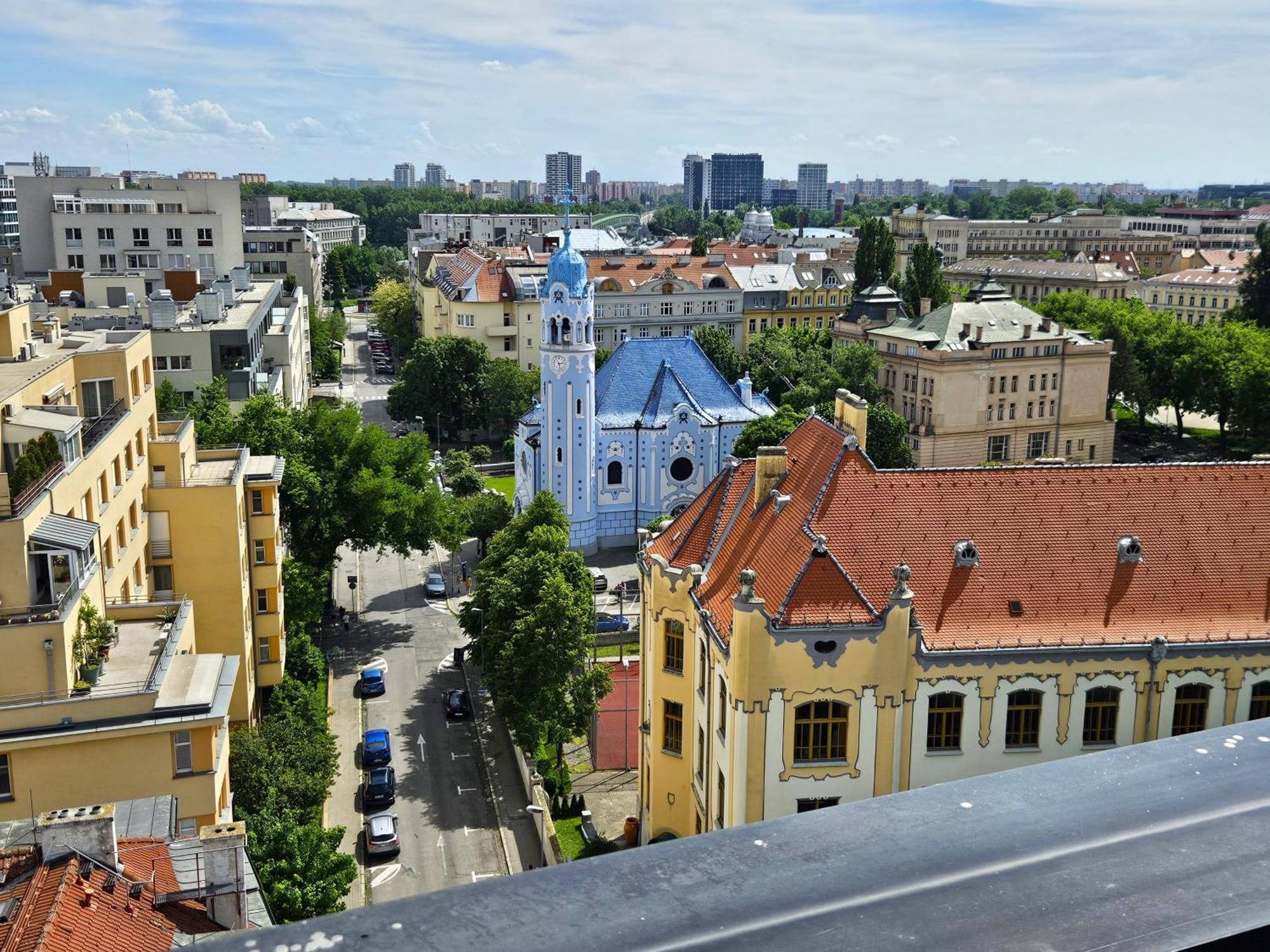 Panorama View Design Apt In Old Town - Free Parking Bratislava Exteriér fotografie