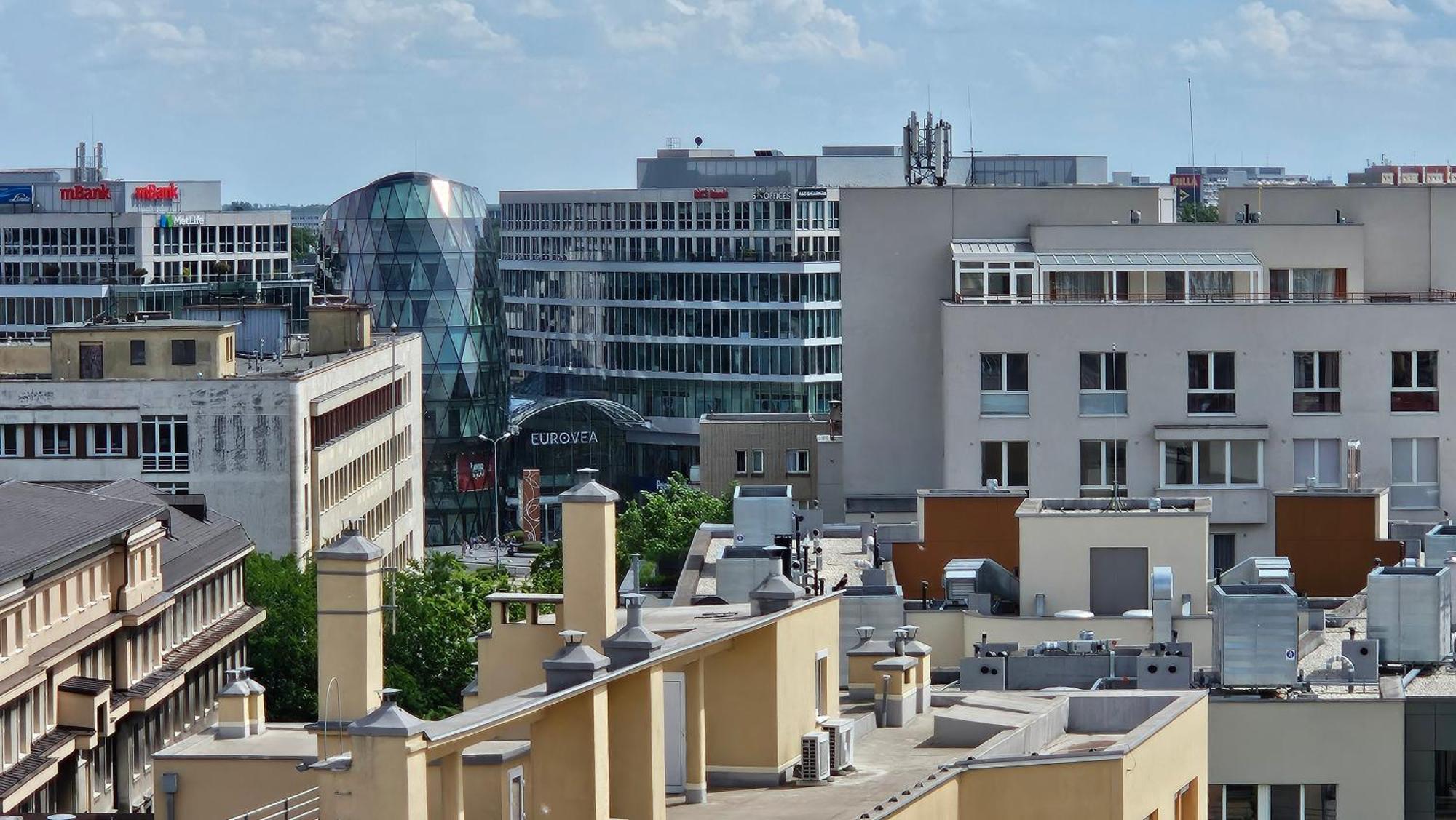 Panorama View Design Apt In Old Town - Free Parking Bratislava Exteriér fotografie