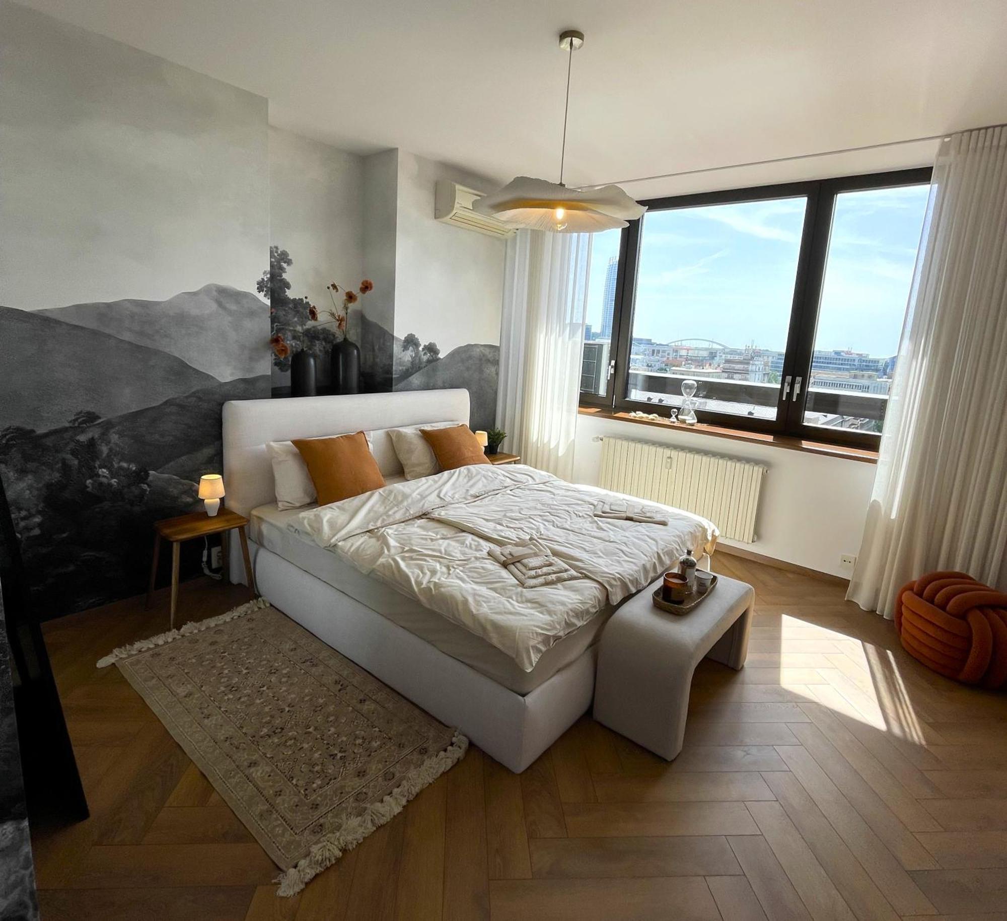 Panorama View Design Apt In Old Town - Free Parking Bratislava Exteriér fotografie
